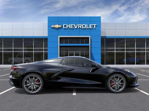 Black 2026 Chevrolet Corvette Stingray w/2LT