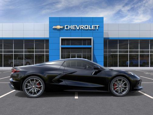 Black 2026 Chevrolet Corvette Stingray w/2LT
