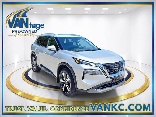 Brilliant Silver Metallic 2023 Nissan Rogue SL