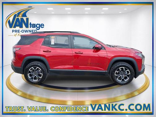 Radiant Red Tintcoat 2025 Chevrolet Equinox AWD ACTIV