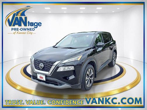 Super Black 2021 Nissan Rogue SV