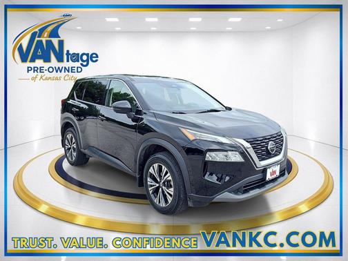 Super Black 2021 Nissan Rogue SV