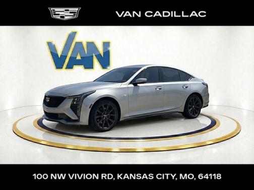 Argent Silver Metallic 2025 Cadillac CT5 Sport