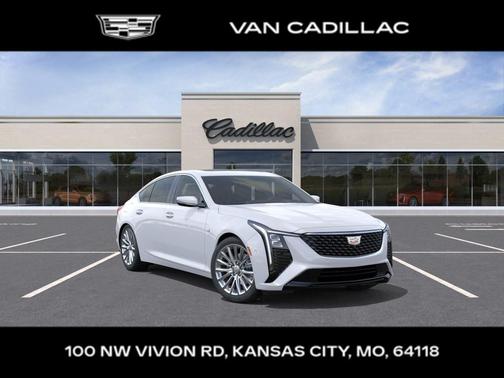 Vibrant White Tricoat 2026 Cadillac CT5 Premium Luxury