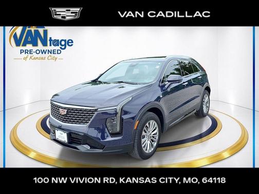 Midnight Sky Metallic 2025 Cadillac XT4 Premium Luxury