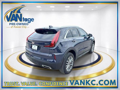 Midnight Sky Metallic 2025 Cadillac XT4 Premium Luxury