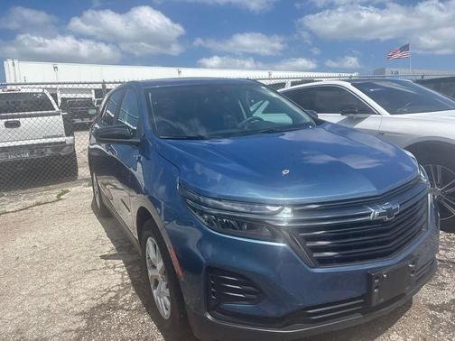 Lakeshore Blue Metallic 2024 Chevrolet Equinox LS