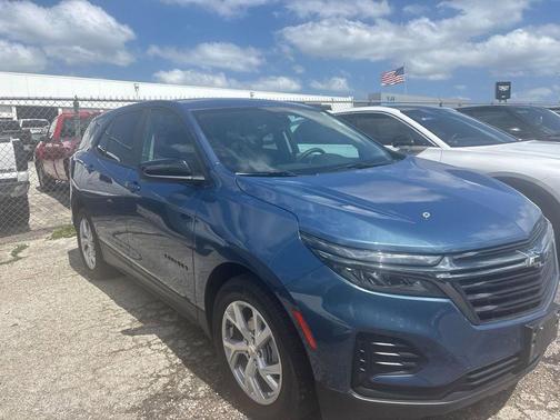 Lakeshore Blue Metallic 2024 Chevrolet Equinox LS