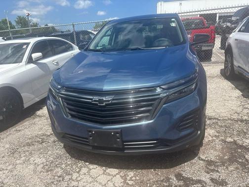 Lakeshore Blue Metallic 2024 Chevrolet Equinox LS