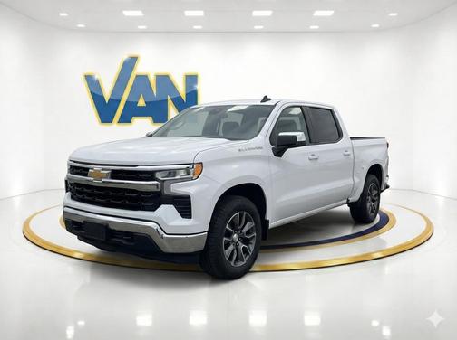 Summit White 2022 Chevrolet Silverado 1500 LT