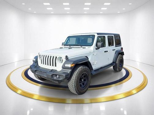 Bright White Clearcoat 2019 Jeep Wrangler Unlimited Sport