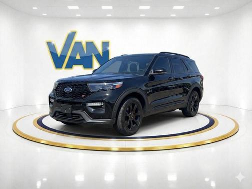 Agate Black Metallic 2021 Ford Explorer ST