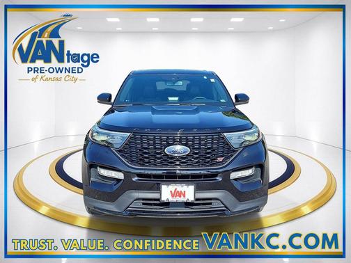 Agate Black Metallic 2021 Ford Explorer ST