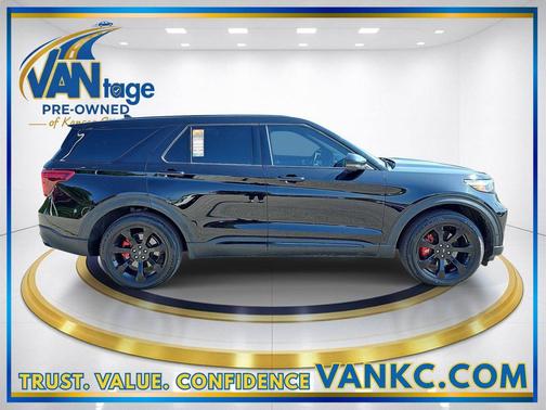 Agate Black Metallic 2021 Ford Explorer ST