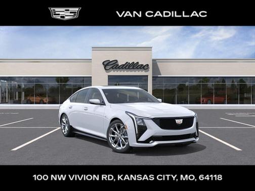 Vibrant White Tricoat 2026 Cadillac CT5 Sport