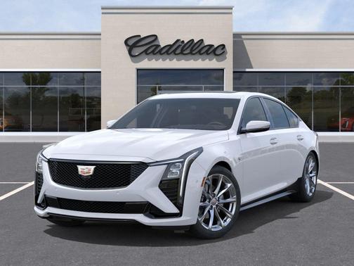 Vibrant White Tricoat 2026 Cadillac CT5 Sport
