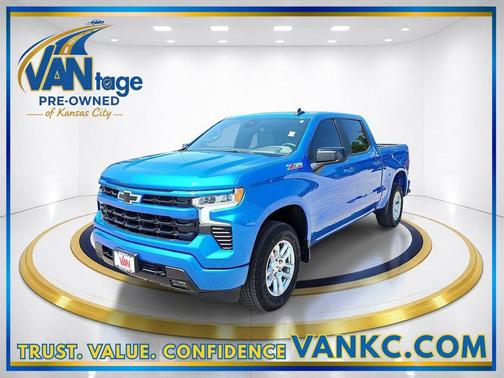 Riptide Blue Metallic 2025 Chevrolet Silverado 1500 RST