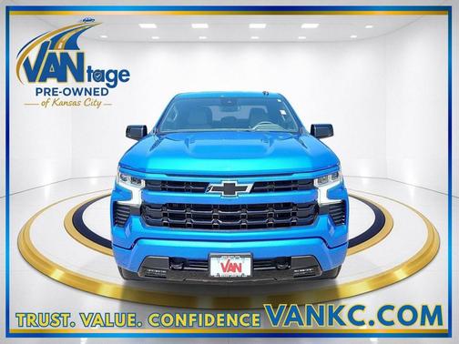 Riptide Blue Metallic 2025 Chevrolet Silverado 1500 RST