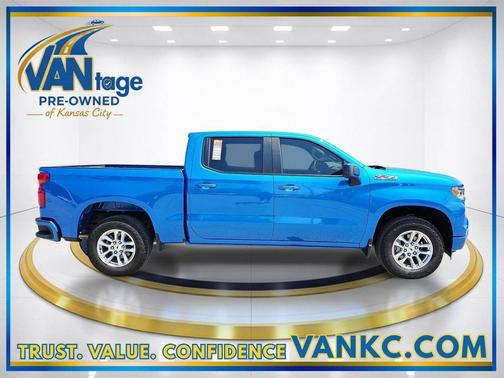 Riptide Blue Metallic 2025 Chevrolet Silverado 1500 RST