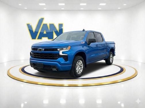 Riptide Blue Metallic 2025 Chevrolet Silverado 1500 RST