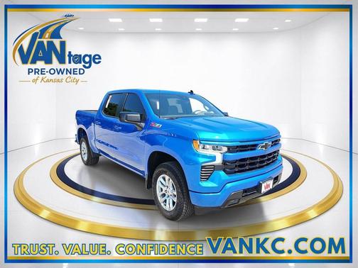 Riptide Blue Metallic 2025 Chevrolet Silverado 1500 RST