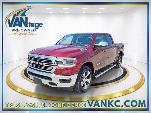 Delmonico Red Pearlcoat 2020 RAM 1500 Laramie
