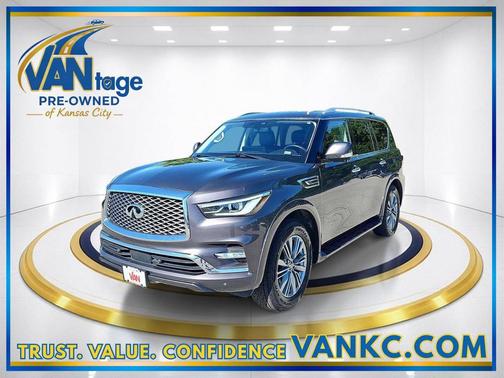 Anthracite Gray 2024 INFINITI QX80 Luxe