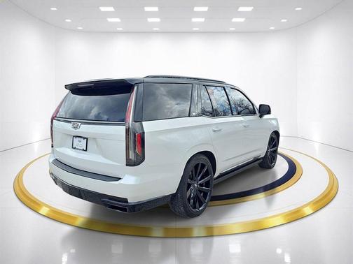 Crystal White Tricoat 2021 Cadillac Escalade Sport Platinum