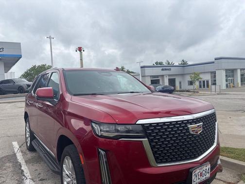 Infrared Tintcoat 2021 Cadillac Escalade Luxury