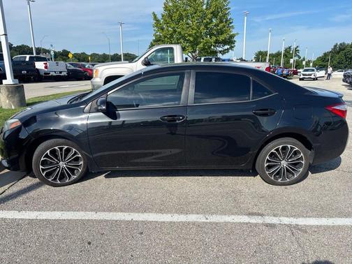 Black Sand Mica 2015 Toyota Corolla S Plus