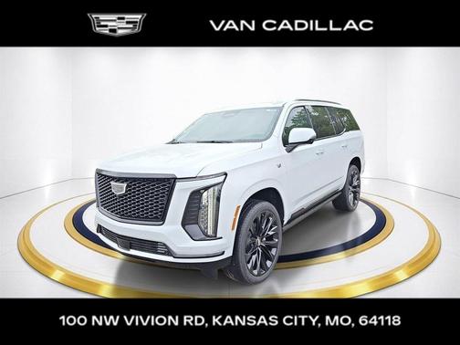 Vibrant White Tricoat 2026 Cadillac Escalade Sport Platinum