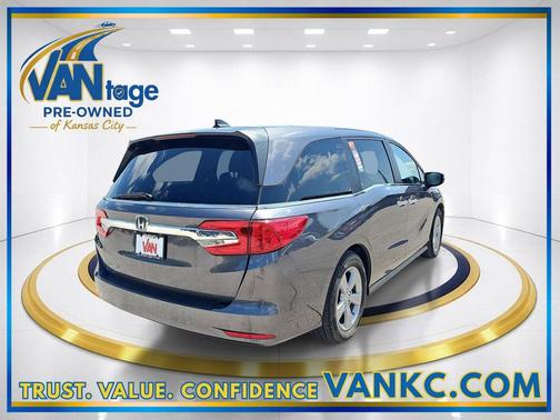 Gray 2019 Honda Odyssey EX-L