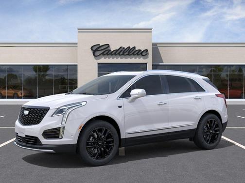 Crystal White Tricoat 2026 Cadillac XT5 Premium Luxury