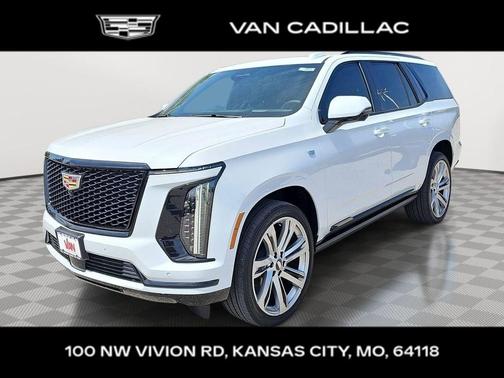 Vibrant White Tricoat 2026 Cadillac Escalade Sport