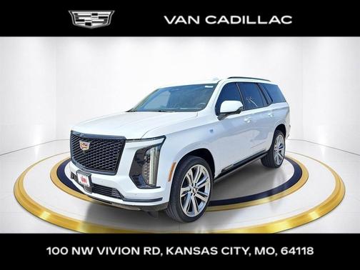 Vibrant White Tricoat 2026 Cadillac Escalade Sport