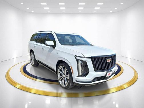 Vibrant White Tricoat 2026 Cadillac Escalade Sport
