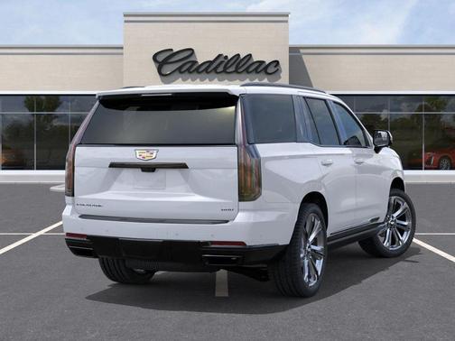 Vibrant White Tricoat 2026 Cadillac Escalade Sport