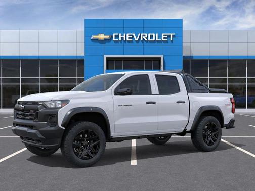 Summit White 2025 Chevrolet Colorado Trail Boss