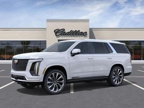 Vibrant White Tricoat 2026 Cadillac Escalade Luxury