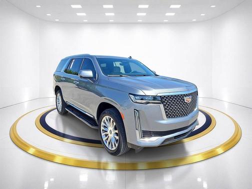 Satin Steel Metallic 2022 Cadillac Escalade Premium Luxury