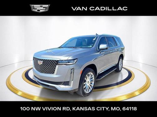 Satin Steel Metallic 2022 Cadillac Escalade Premium Luxury