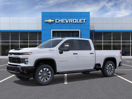 Summit White 2026 Chevrolet Silverado 2500 Custom