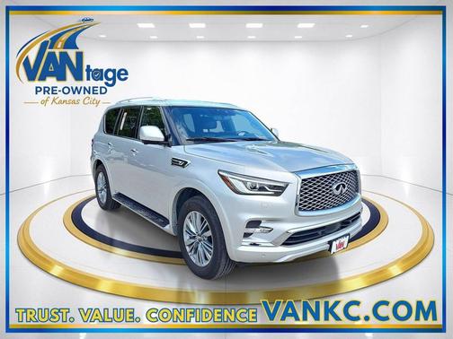 Liquid Platinum 2022 INFINITI QX80 Luxe