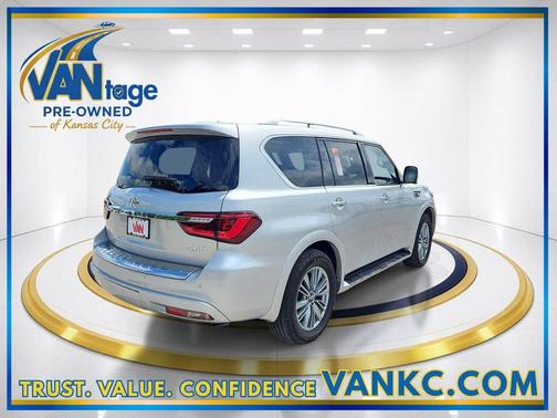 Liquid Platinum 2022 INFINITI QX80 Luxe