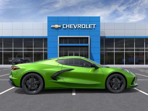 Roswell Green Metallic 2026 Chevrolet Corvette Stingray w/2LT
