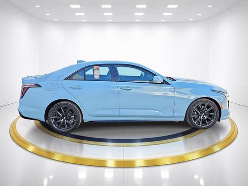 Drift Metallic 2025 Cadillac CT4-V V-Series