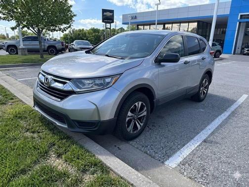 Lunar Silver Metallic 2017 Honda CR-V LX