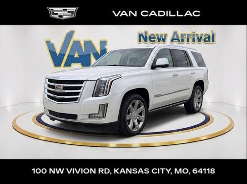 Crystal White Tricoat 2017 Cadillac Escalade Premium Luxury