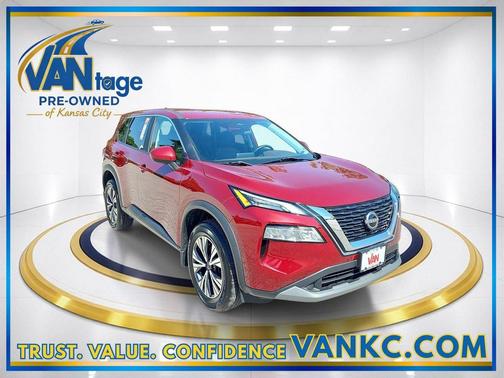 Scarlet Ember Tintcoat 2023 Nissan Rogue SV