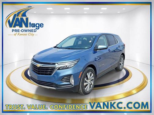 Lakeshore Blue Metallic 2024 Chevrolet Equinox 1LT